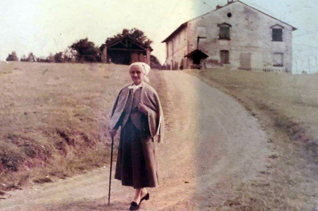 Francesca Poggio's grandmother
